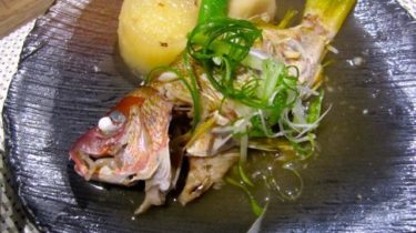 Simmered Snapper with Japanese Soy Sauce Stock (2092)
