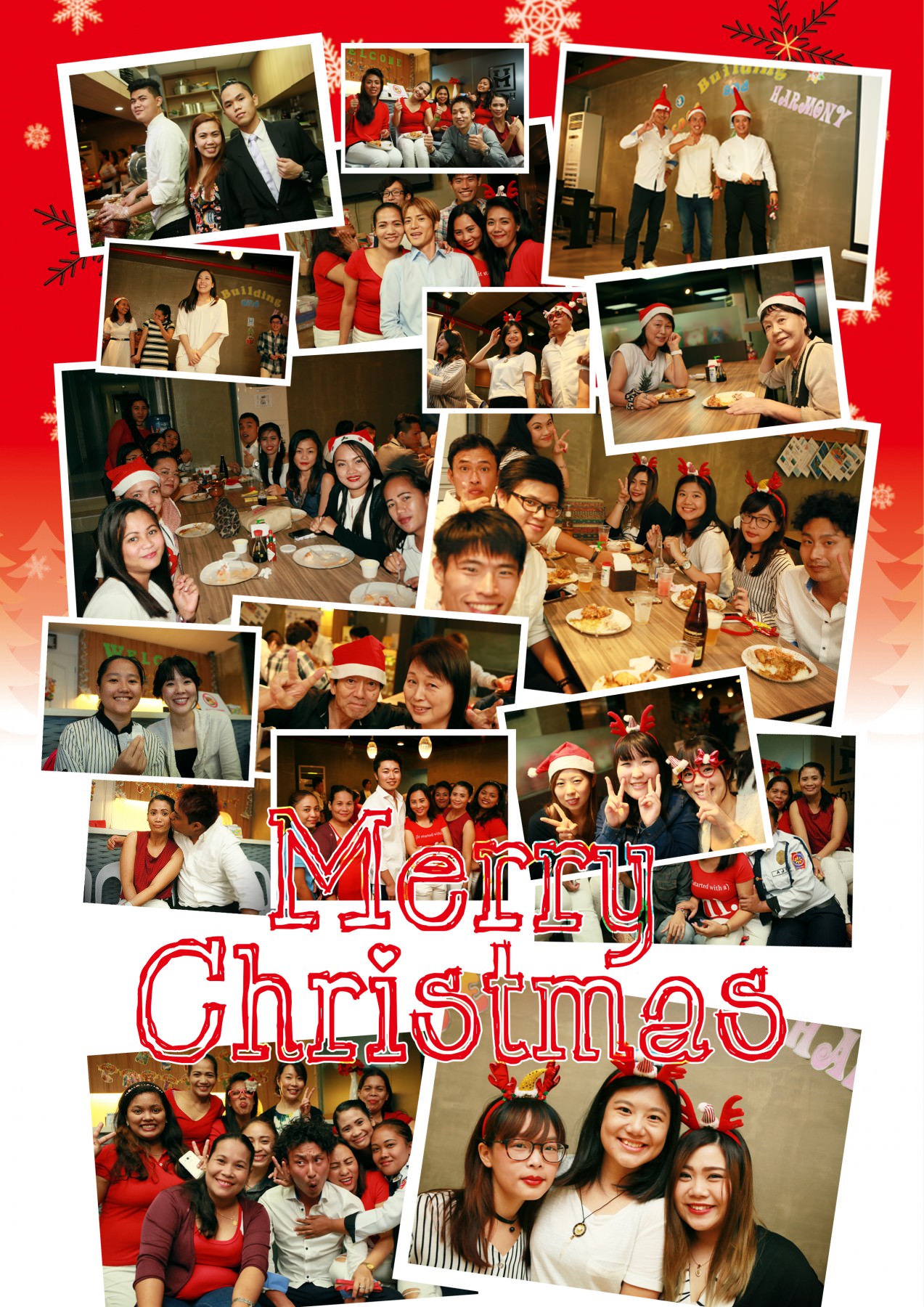 クリスマス集合写真