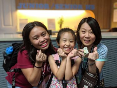 台湾から来てくれた元気で可愛い女の子！お母さんにとっては英語と日本語のダブル学習のフィリピン留学！