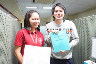 郵船商事株式会社から研修でお越しになったYukiさん、将来は世界を股にかける人材へ！